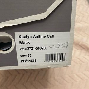 Dansko Black Mary Jane Shoe Size 38 (7.5)